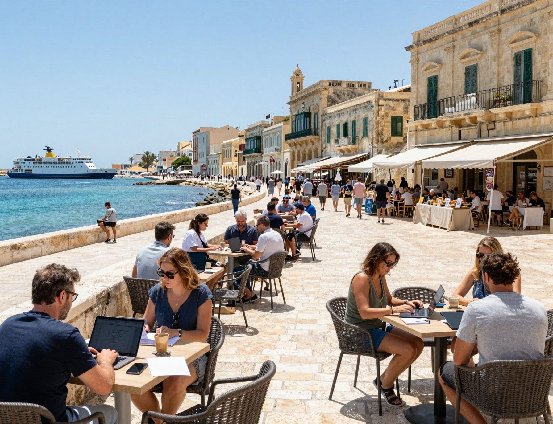 Content illustration 1 for Malta Neighbourhood Vibes: Life, Work & Market Reality