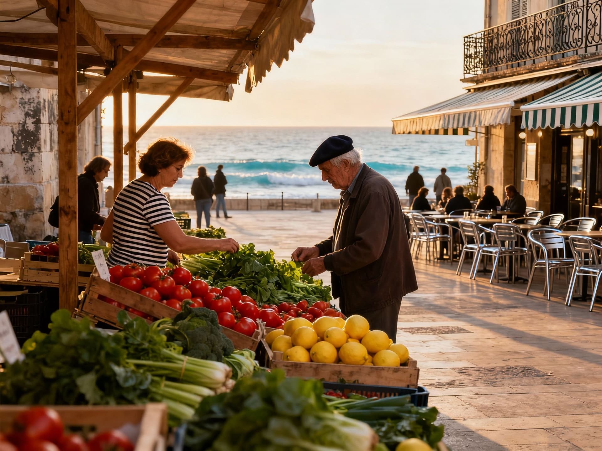 Content illustration 1 for Riviera Life: Streets, Not Headlines — France’s Coast