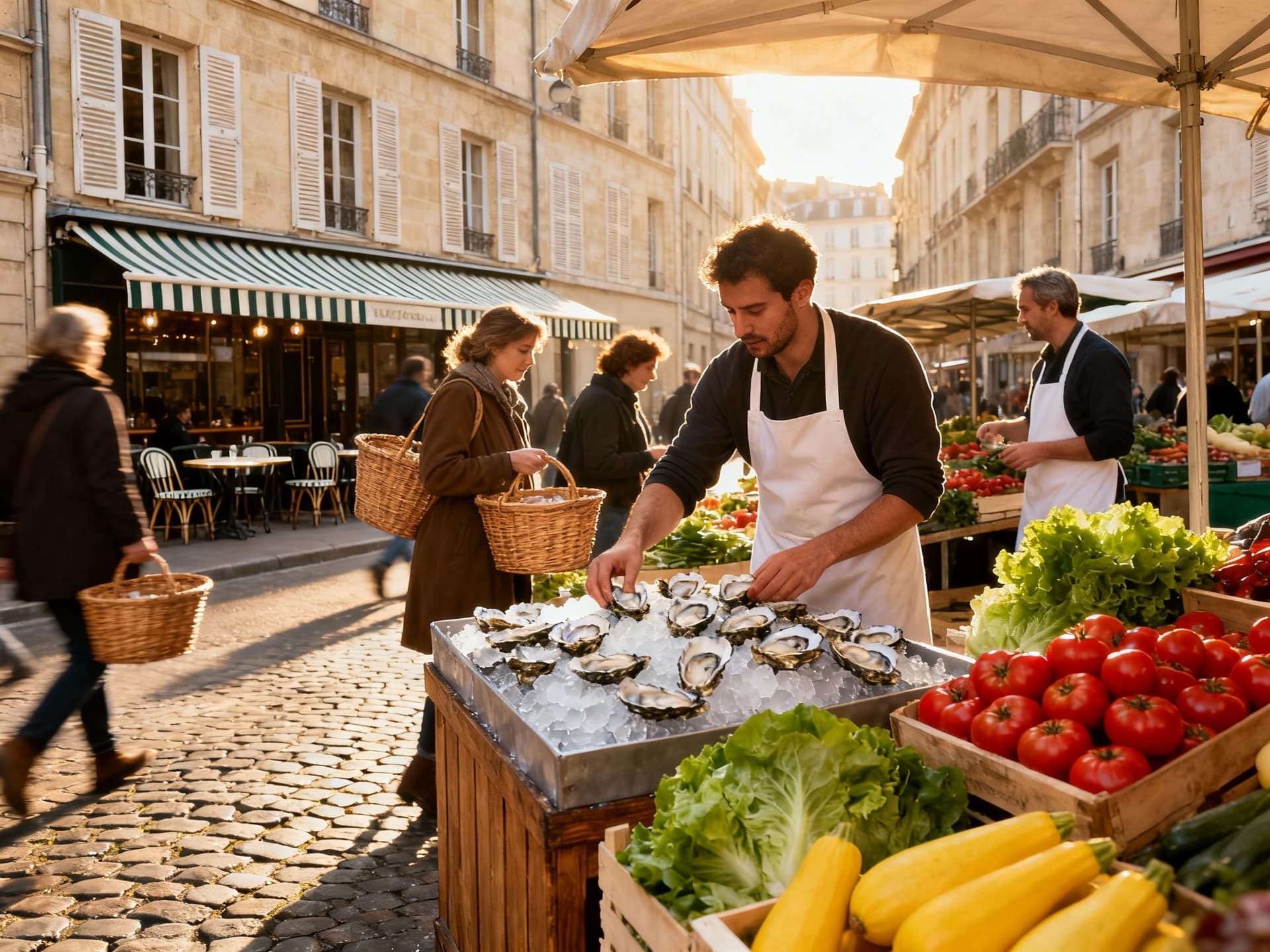 Content illustration 1 for Street Life and Transparency: Buying in France