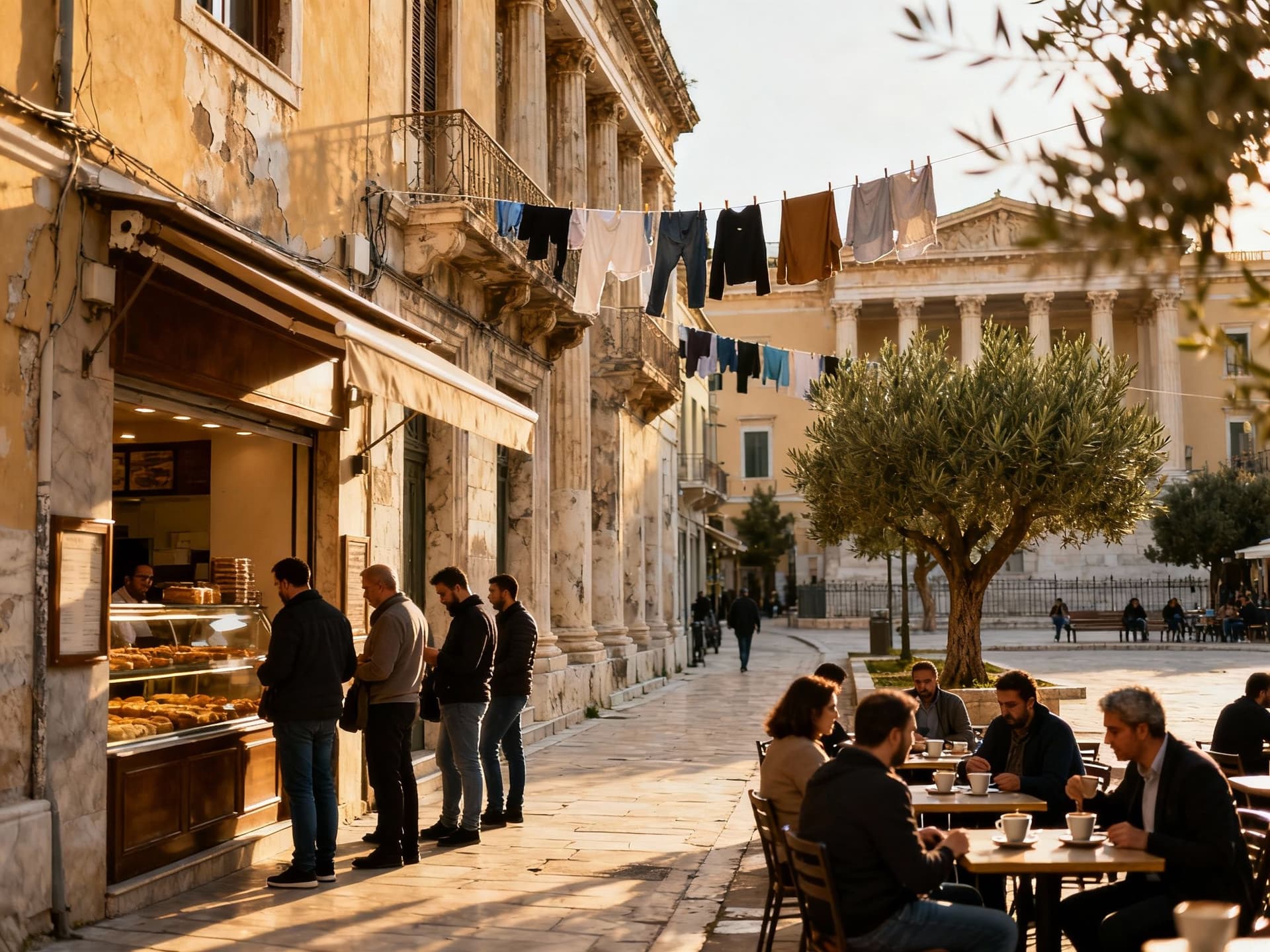 Content illustration 1 for Buy the Street, Not the Postcard — Greece’s Urban Reality