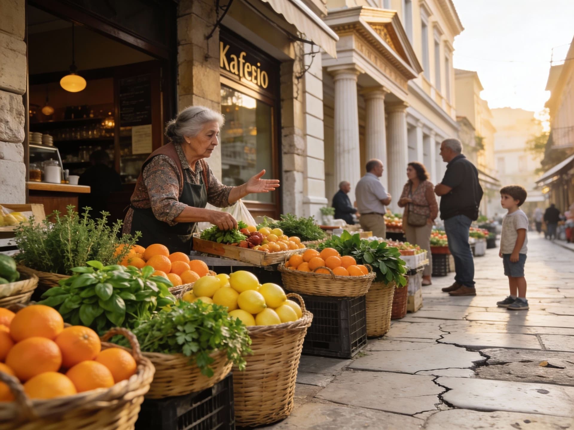 Content illustration 1 for Greece: How Lifestyle Choices Shape Living Costs