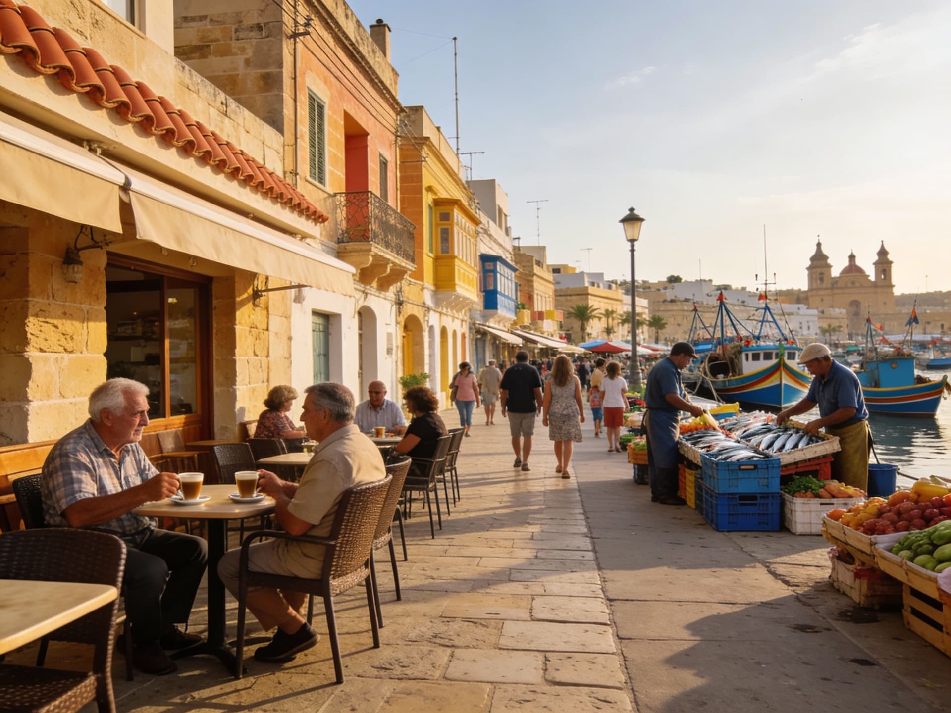 Content illustration 1 for Malta: Sea‑side Mornings, Fast Fibre, and Residency Reality